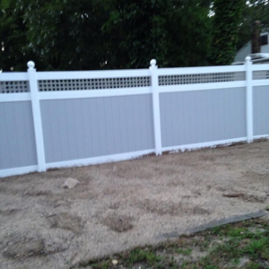 Custom Color Fence