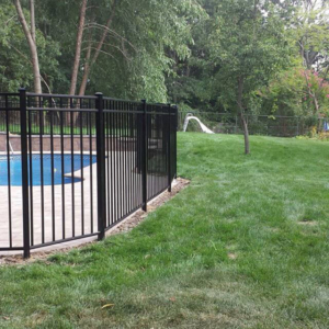 Pool Gate Installed
