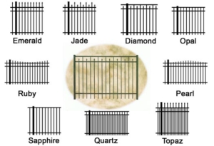 Gemstone Estate Fence Styles